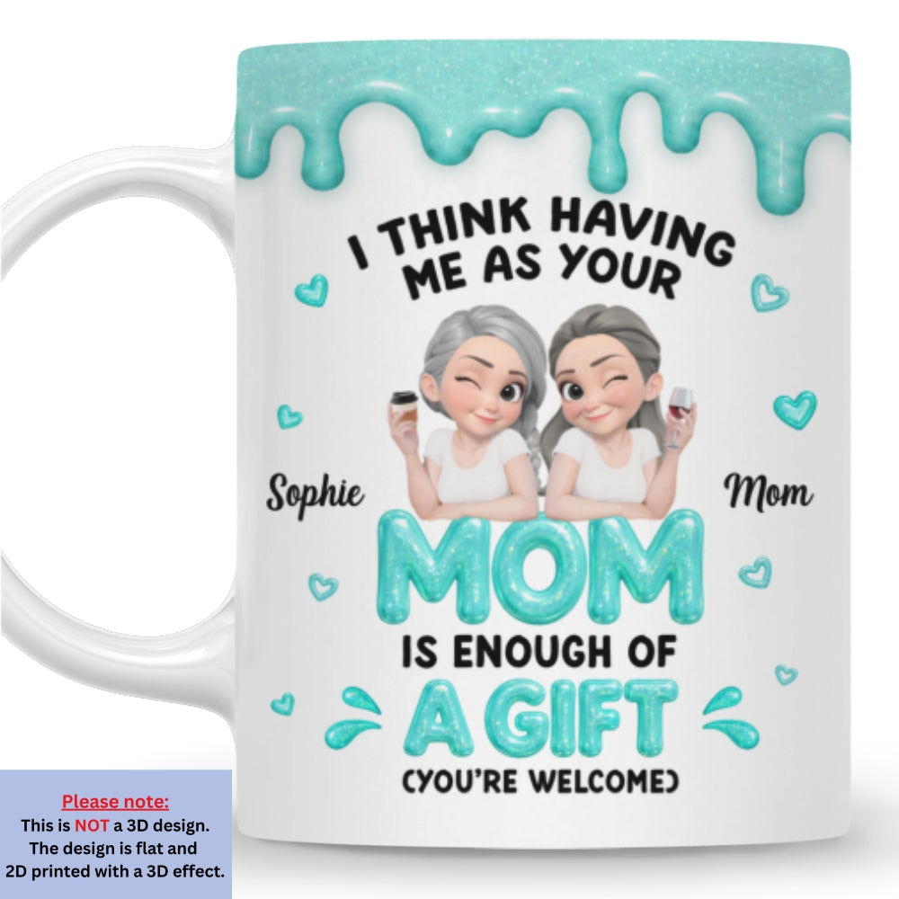 Custom Christmas & Birthday Gift for Daughter • Forever My Girl - Personalized Coffee Mug