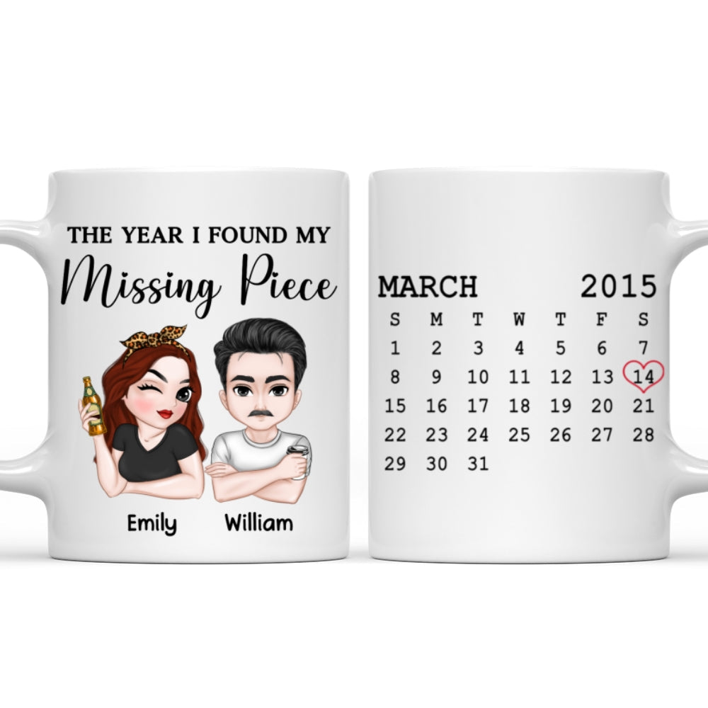 Custom Anniversary Keepsake Gifts For Couple • My Piece - Personalized Coffee Mug
