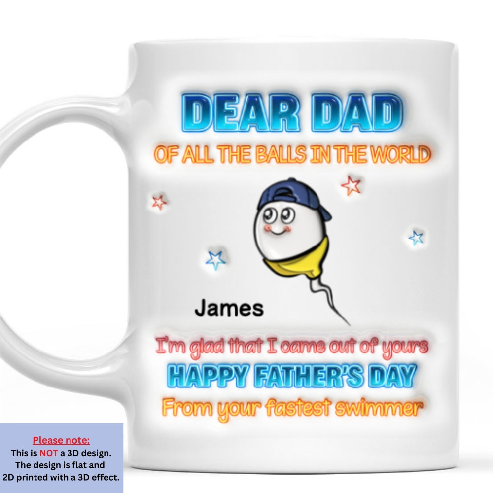 Custom Anniversary Keepsake Gifts For Couple • Thanks For Bringing Us Into The World - Personalized 3D Inflated Effect Mug