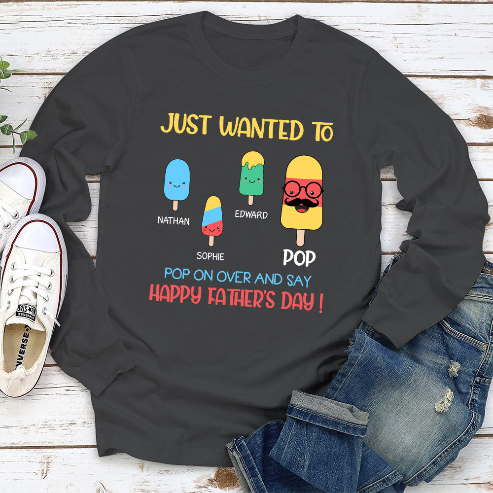 Custom Father's Day, Special Gift for Dad & Grandpa • You Are The Coolest Pop - Personalized Shirt