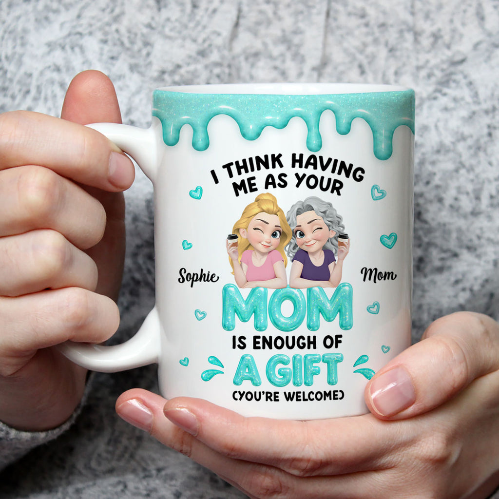 Custom Christmas & Birthday Gift for Daughter • Forever My Girl - Personalized Coffee Mug