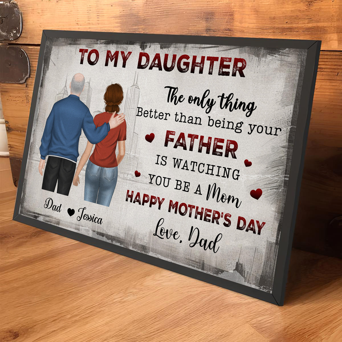 You Make Us Proud Every Day - Personalized Poster