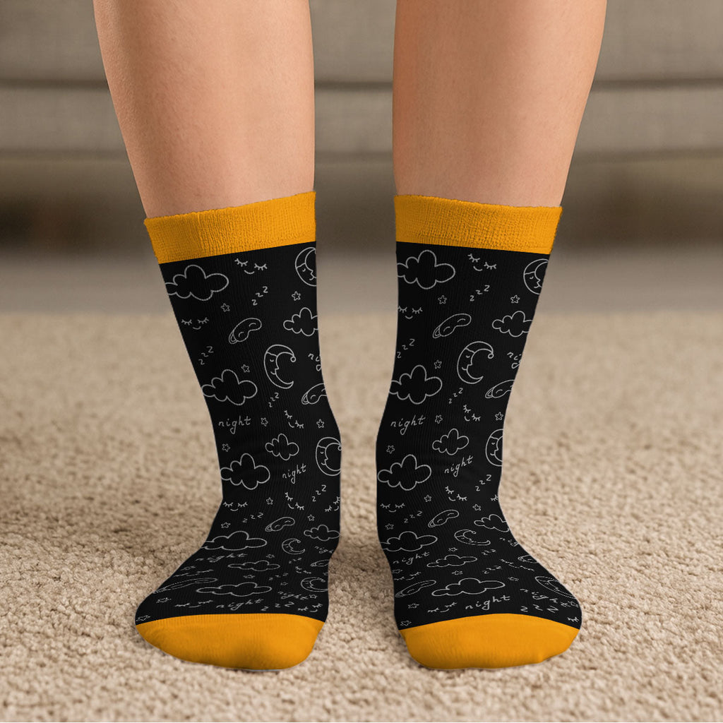 Custom Unique Footwear, Christmas Birthday Gift For Him & Her • I Am Just Resting My Eyes - Personalized Crew Socks