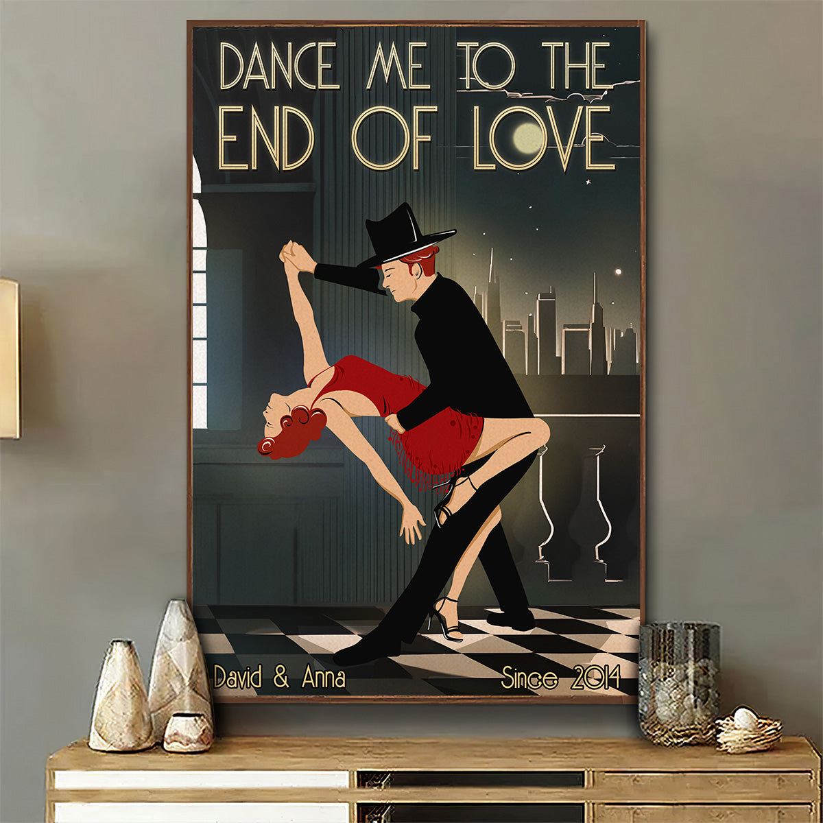 Dance With Me - Personalized Poster