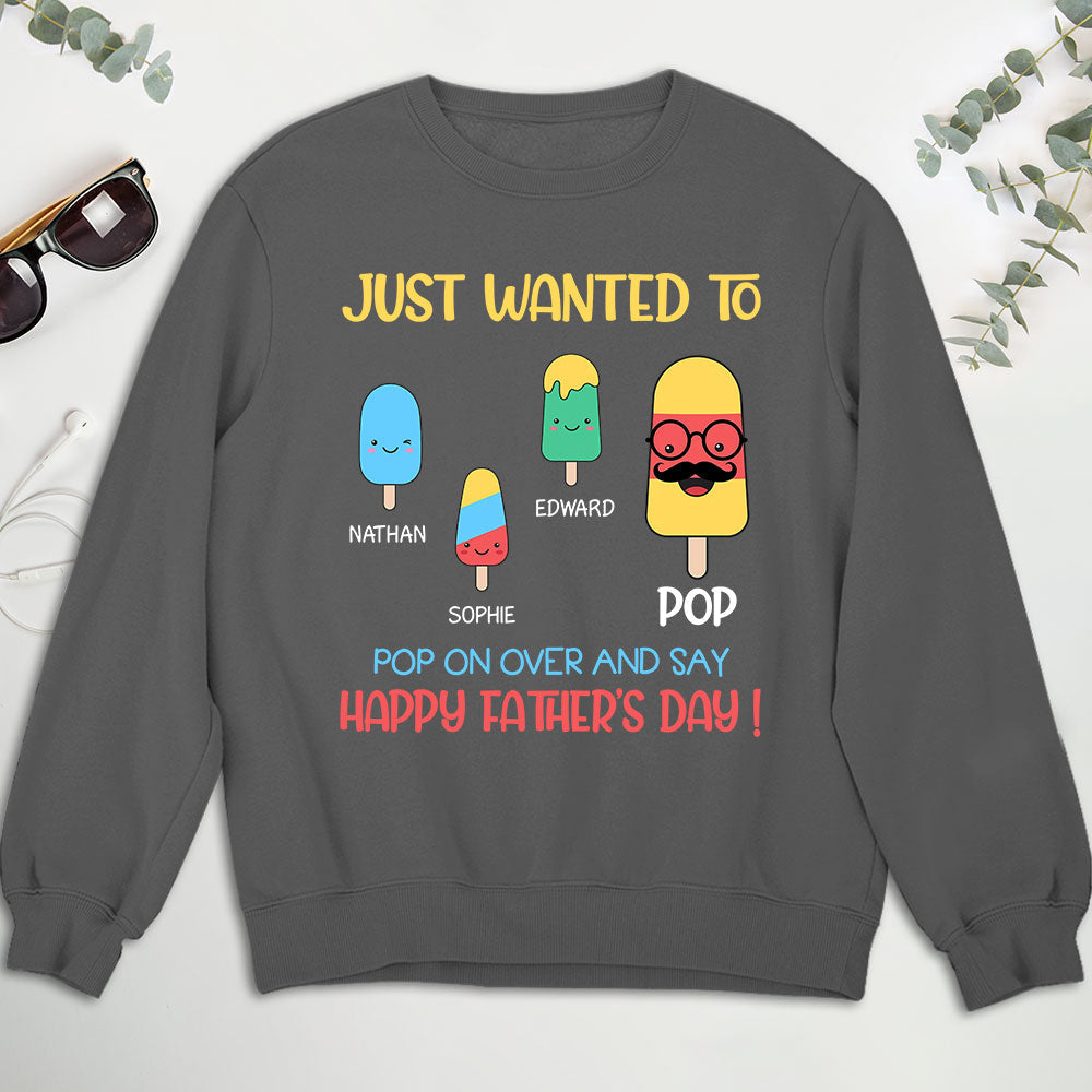 Custom Father's Day, Special Gift for Dad & Grandpa • You Are The Coolest Pop - Personalized Shirt