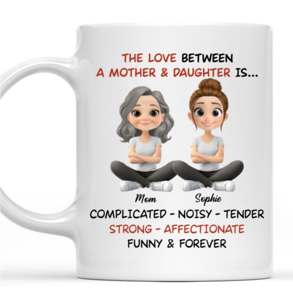 Custom Mother's Day Gift for Daughter • Complicated Noisy Tender - Personalized Coffee Mug
