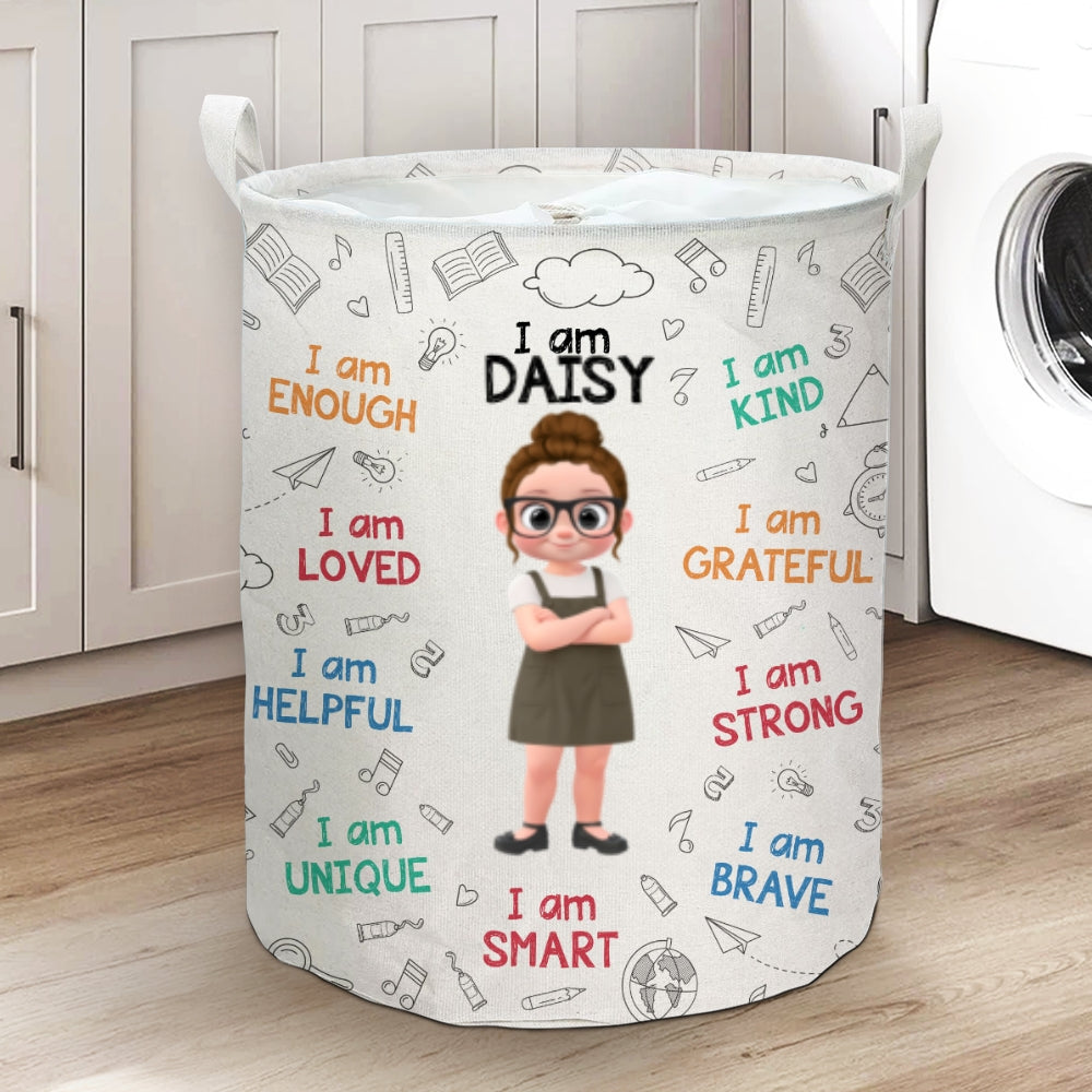 I Am Grateful - Personalized Basket