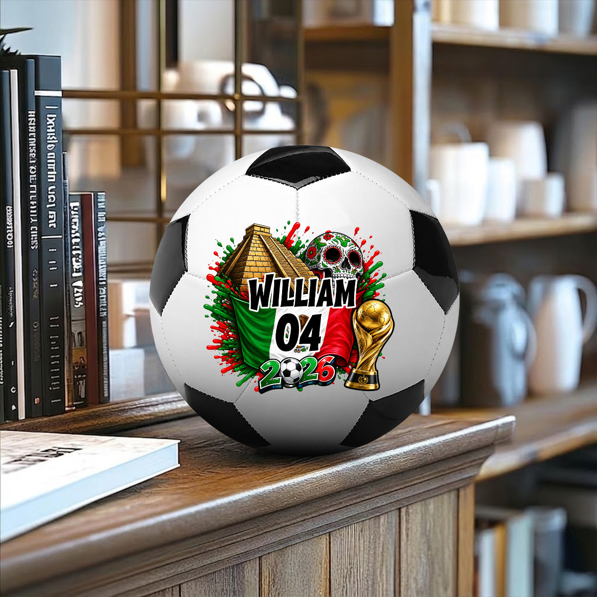 World Football Lover - Personalized Soccer Ball