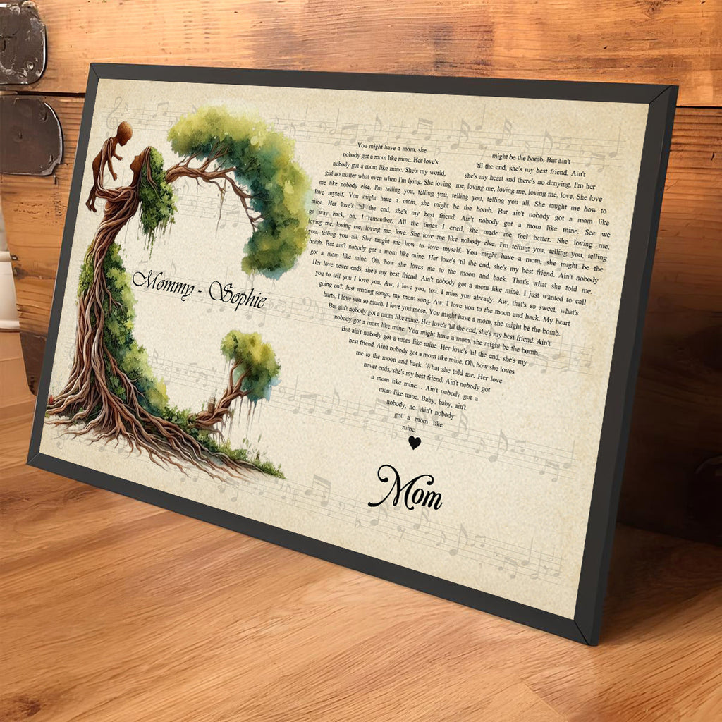 Mom Tree - Personalized Poster