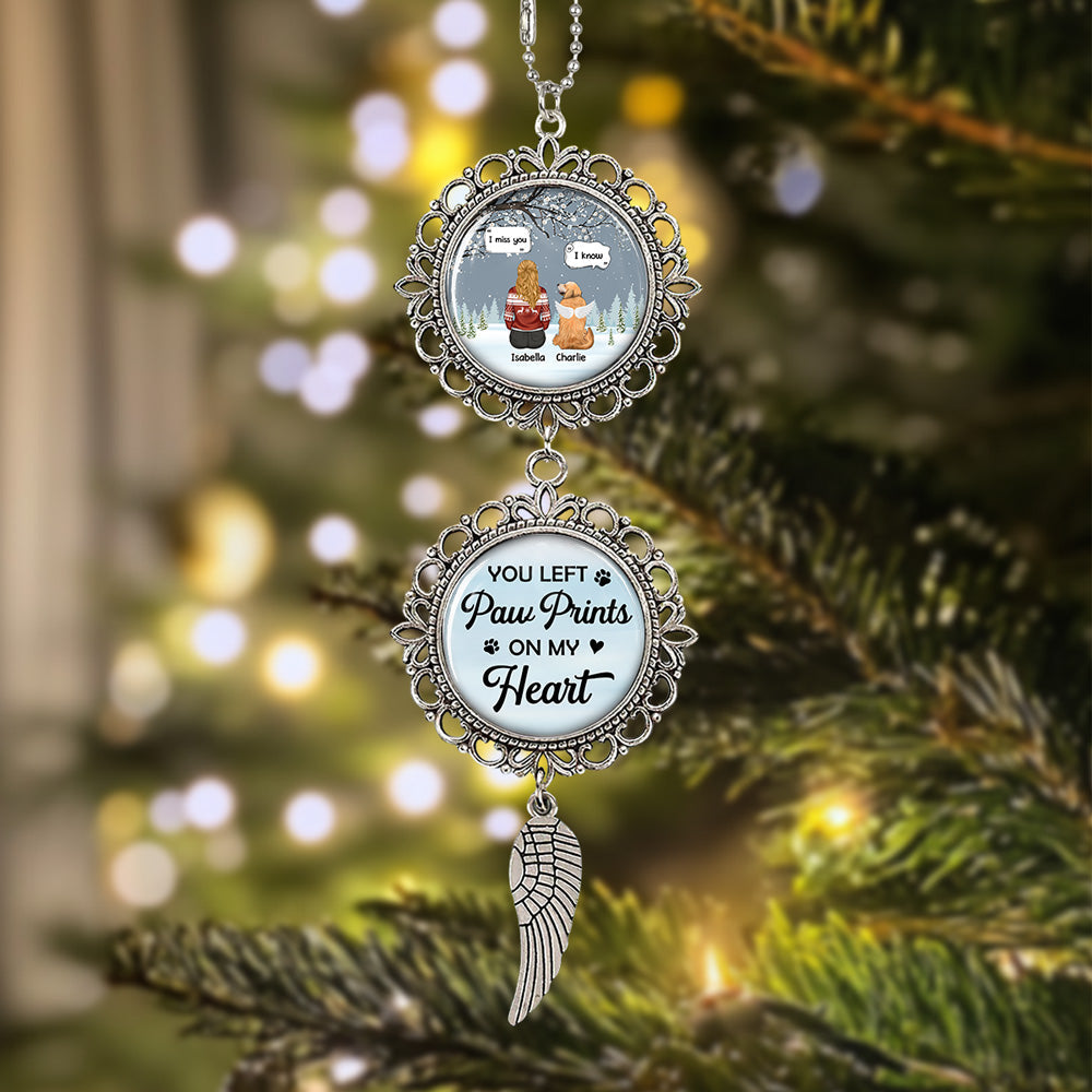 Custom Keepsake Christmas Ornament •  I Know You Miss Me - Personalized Charming Ornament
