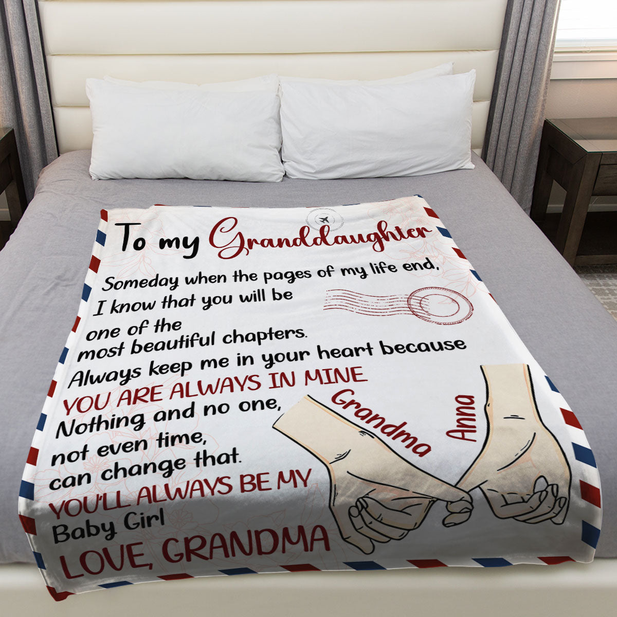 The Most Beautiful Chapters - Personalized Fleece Blanket