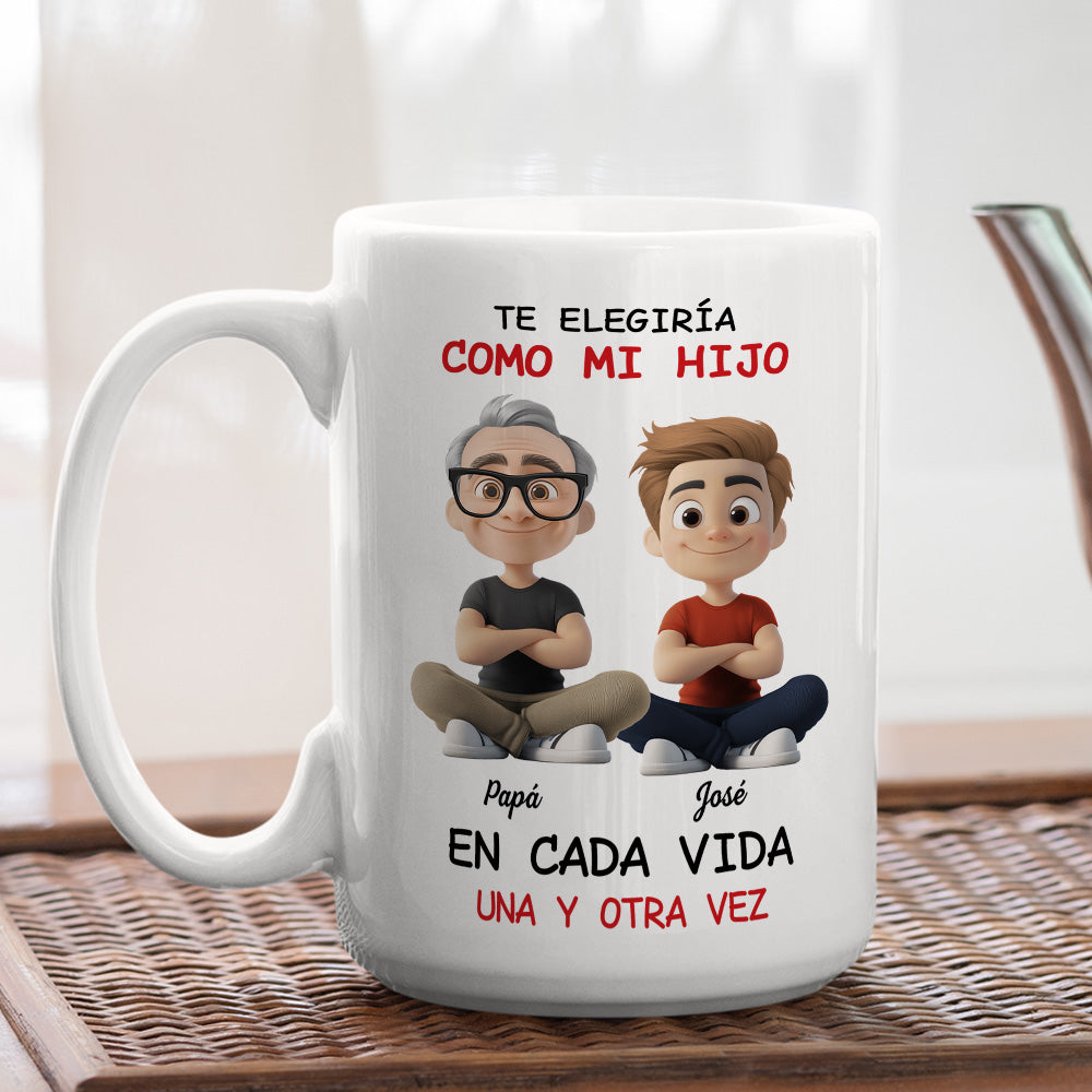 Custom Christmas & Birthday Gift for Son • Always Choose You My Son 2 - Personalized Coffee Mug