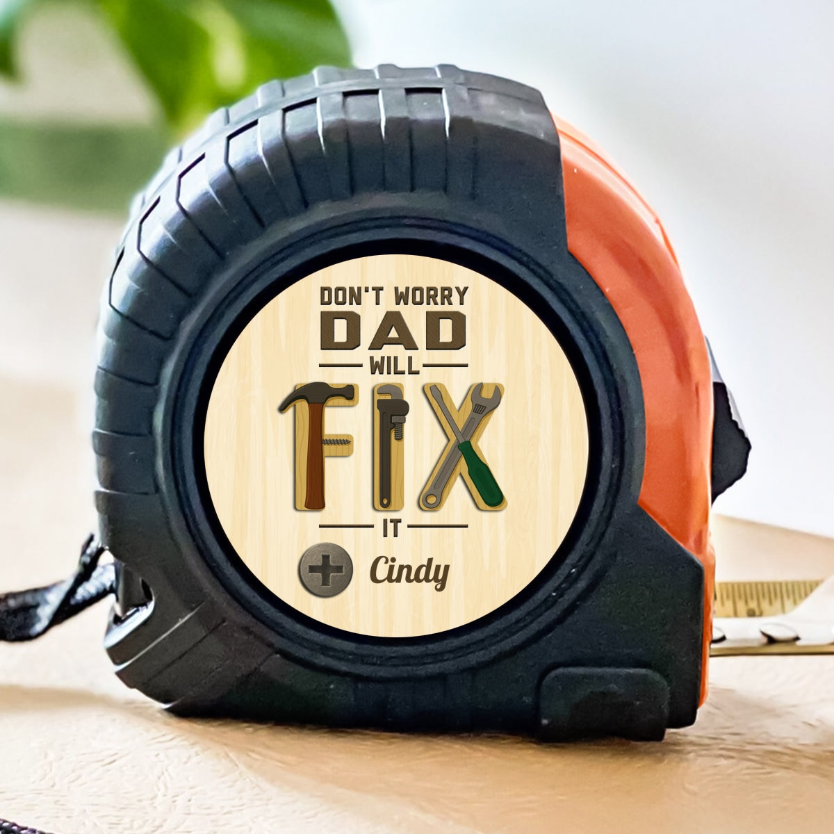 Fix It - Personalized Tape Measure