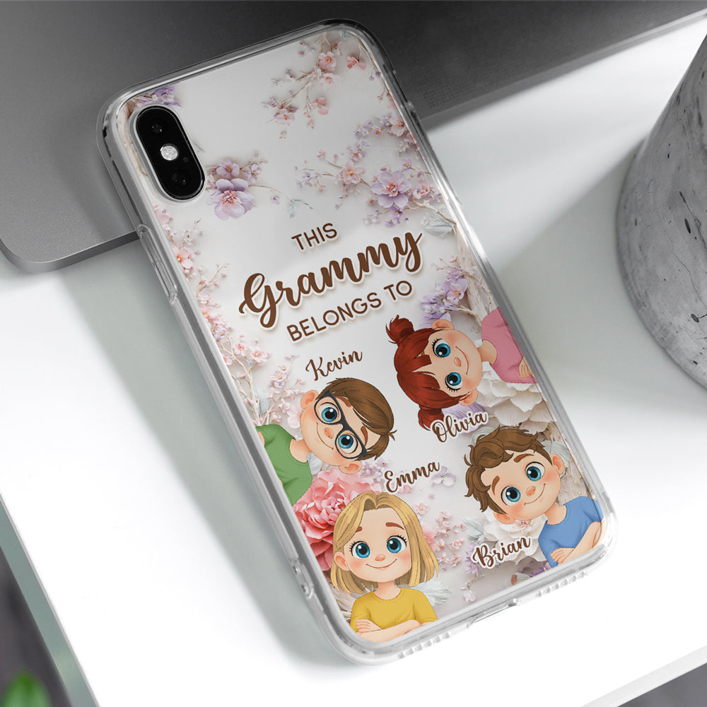 This Grandma Belongs To - Personalized 3D Effect Phone Case