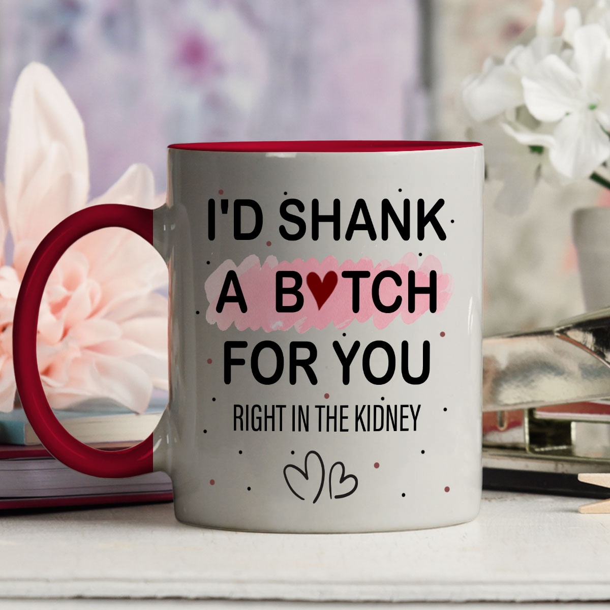 Custom Best Friend, Christmas & Birthday Friendship Keepsake Gift • Best Friend Ever - Personalized Accent Mug