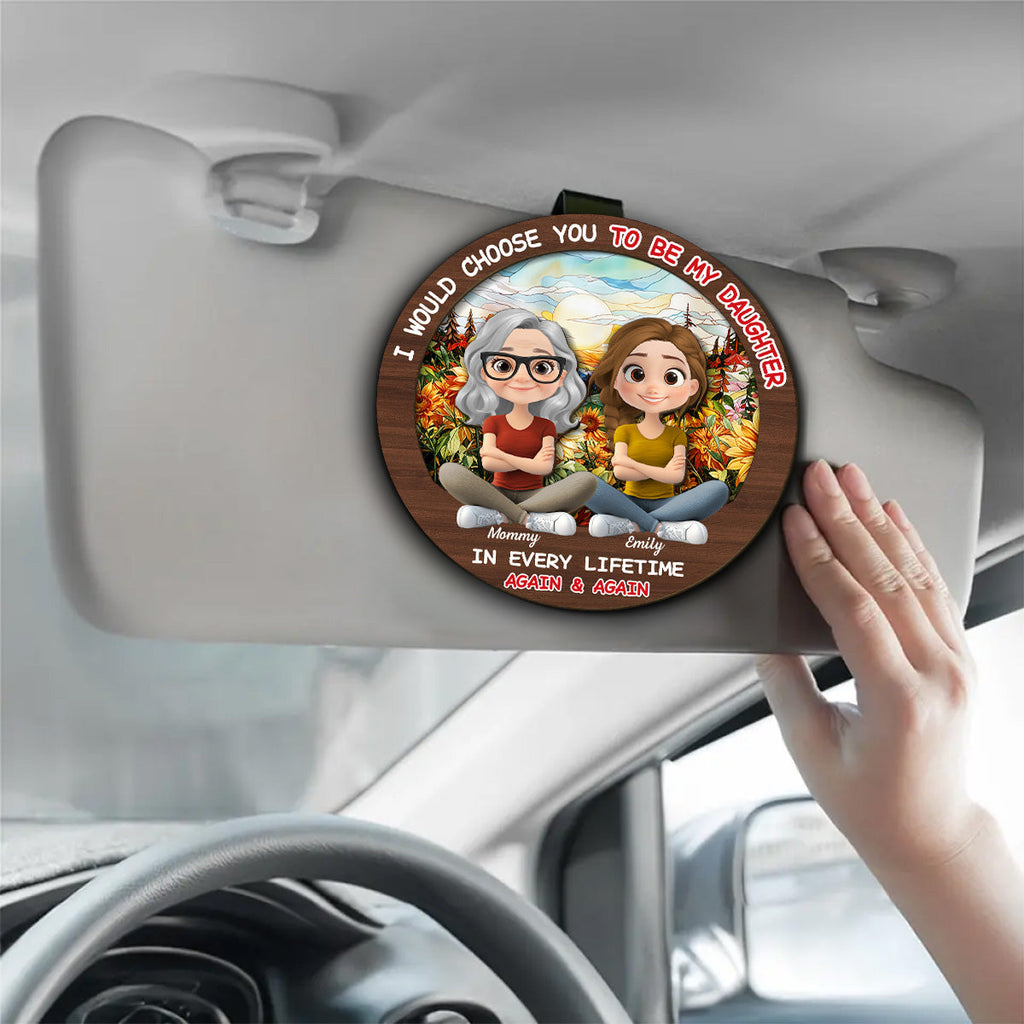 Always Choose You - Personalized Car Visor Clip