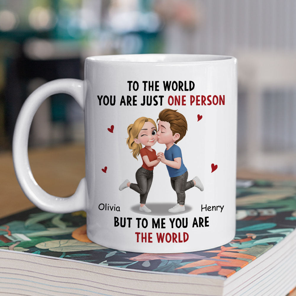 Custom Anniversary Keepsake Gifts For Couple • You Are Everything To Me - Personalized Coffee Mug