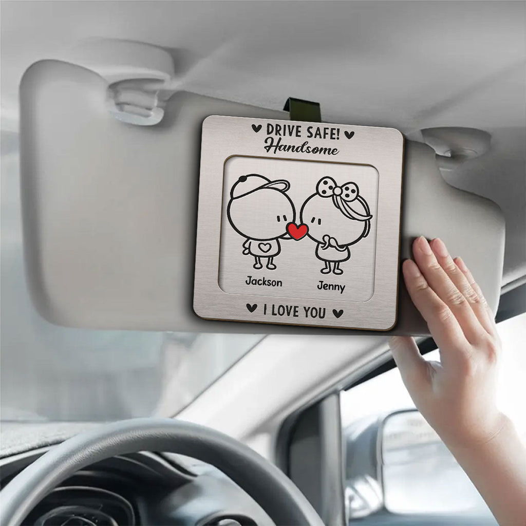 Need You Husband - Personalized Car Visor Clip