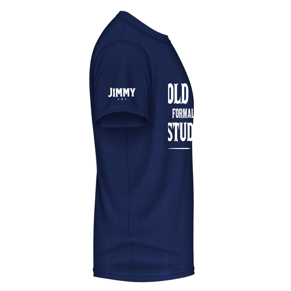 Custom Christmas & Birthday Gift for Dad, Grandpa • Stud Muffin - Personalized Shirt With Design On Sleeve