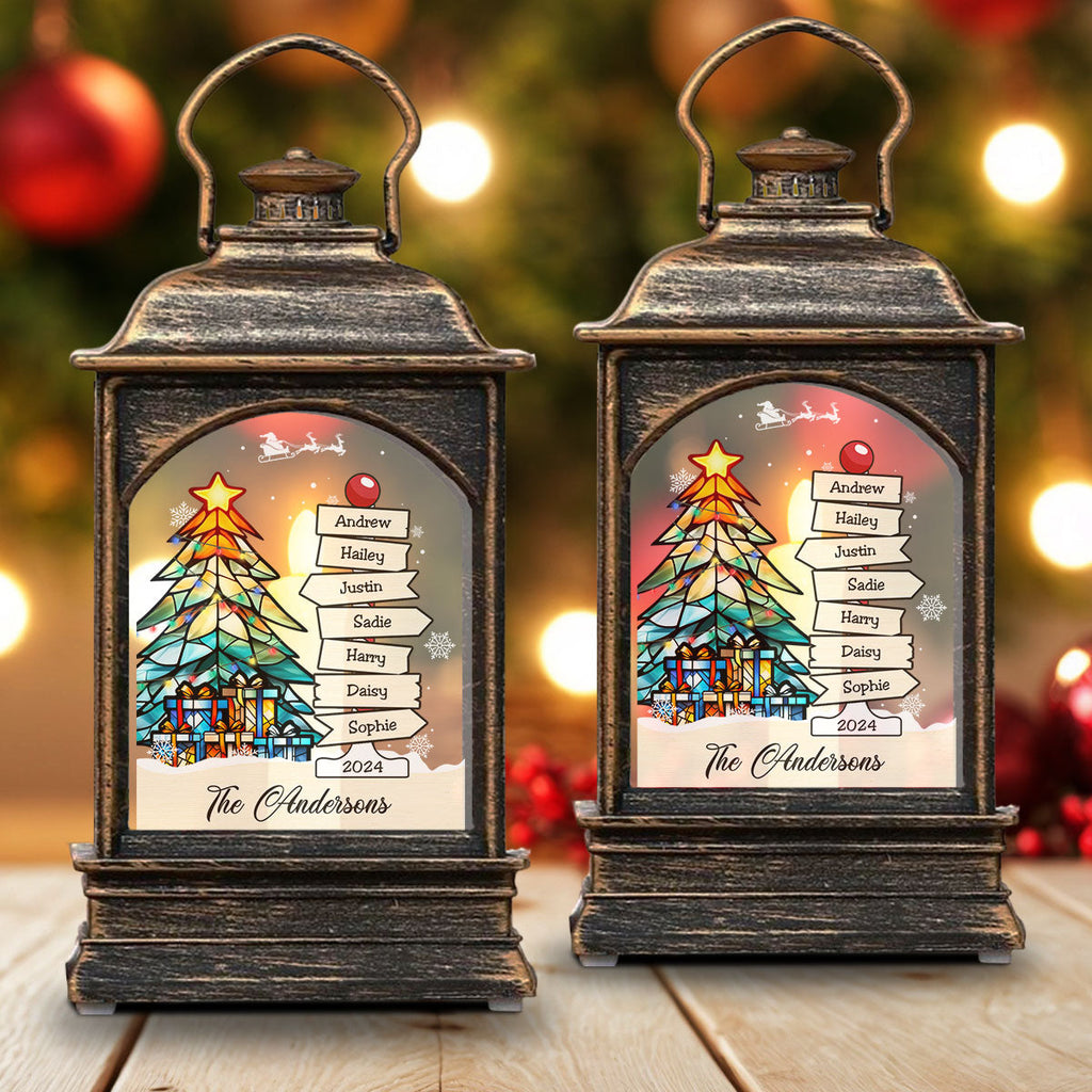 Family Tree - Personalized Christmas Wind Lamp