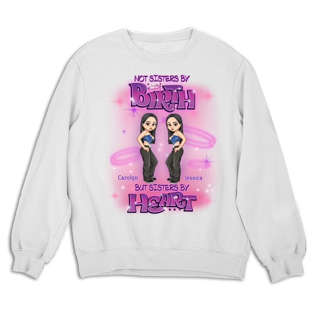 Custom Best Friend, Christmas & Birthday Friendship Keepsake Gift • Sister By Heart - Personalized Shirt