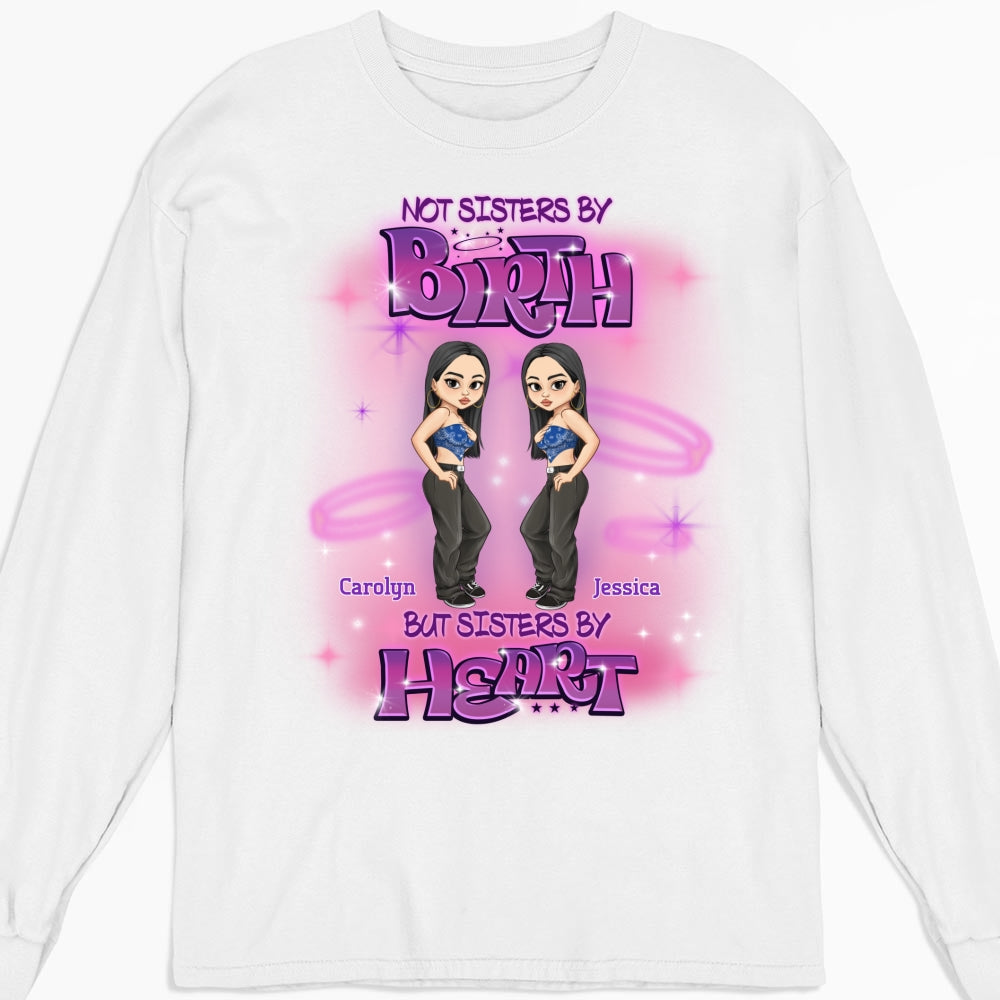 Custom Best Friend, Christmas & Birthday Friendship Keepsake Gift • Sister By Heart - Personalized Shirt