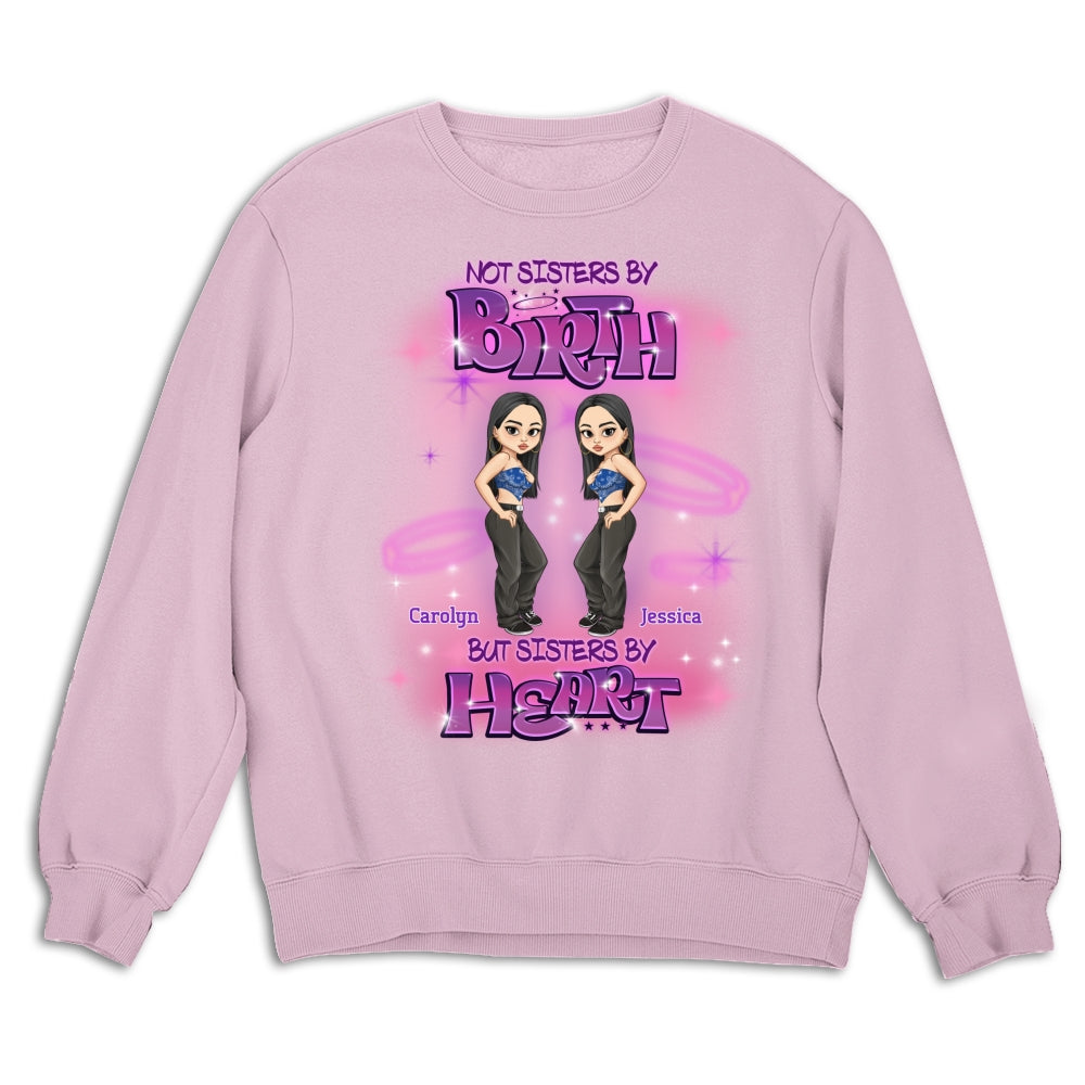 Custom Best Friend, Christmas & Birthday Friendship Keepsake Gift • Sister By Heart - Personalized Shirt