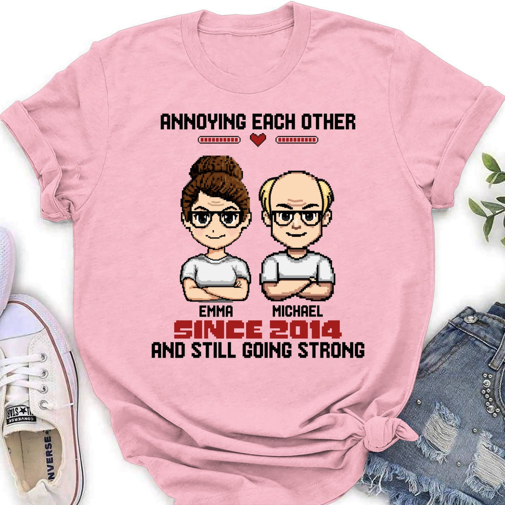 Custom Christmas Anniversary Keepsake Gifts For Husband • Annoying For Years - Personalized Shirt