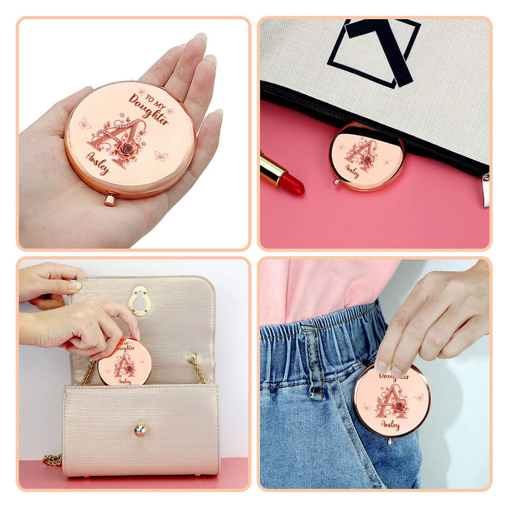 Beautifully Brave - Personalized Compact Mirror