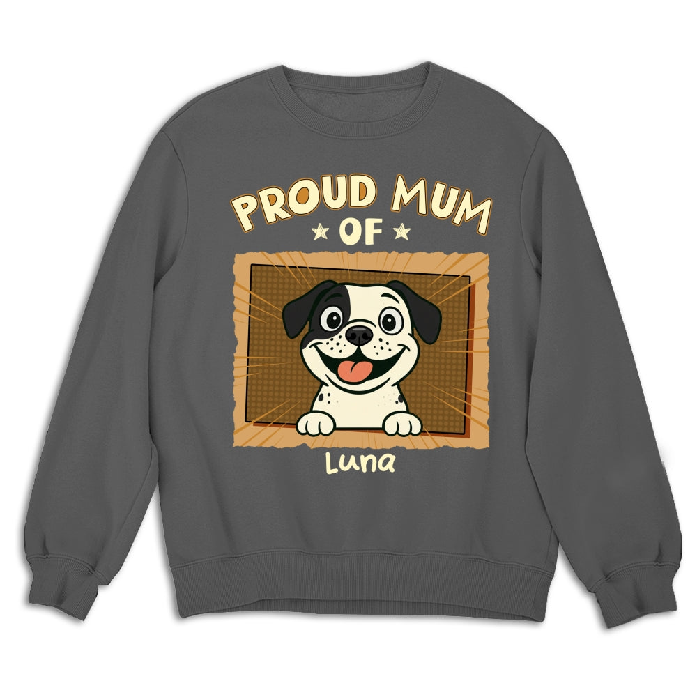 Custom Christmas & Birthday Keepsake Gift • Proud Dad For Sure - Personalized Shirt - Premium Tee