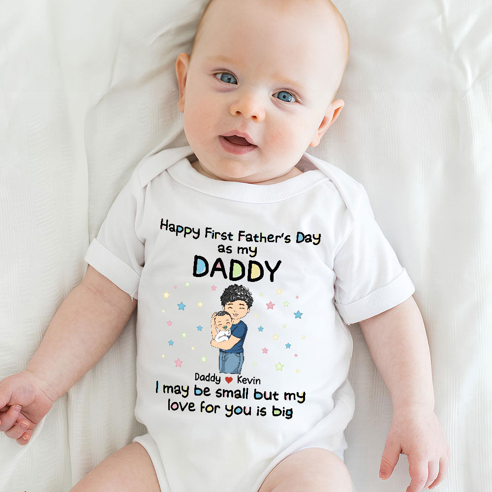 Daddy and Kid - Personalized Baby Onesie