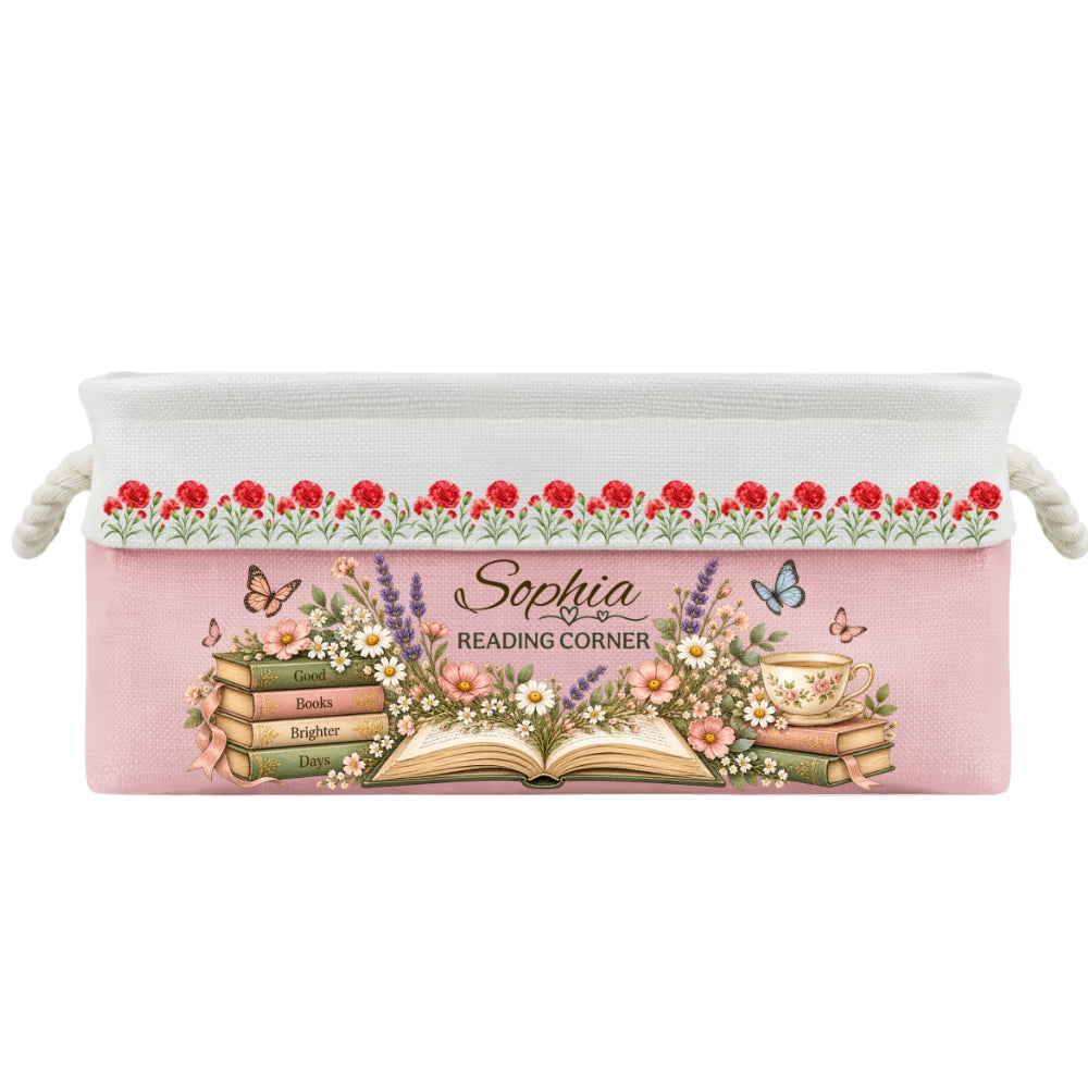 A Shelf Full Of Love - Personalized Storage Basket