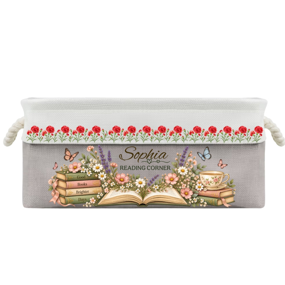 A Shelf Full Of Love - Personalized Storage Basket