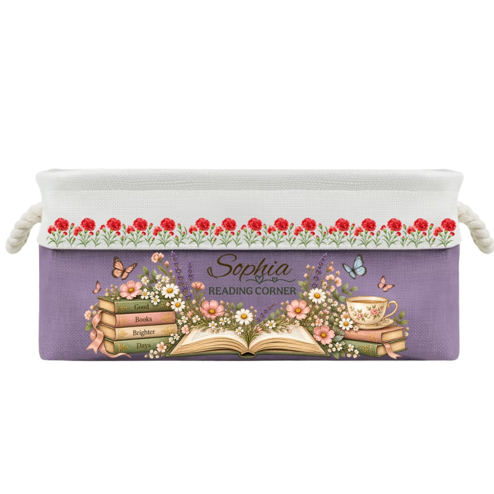 A Shelf Full Of Love - Personalized Storage Basket