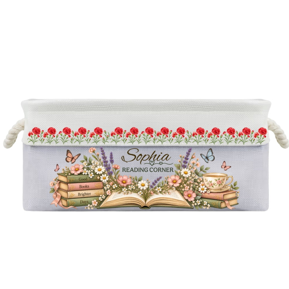 A Shelf Full Of Love - Personalized Storage Basket