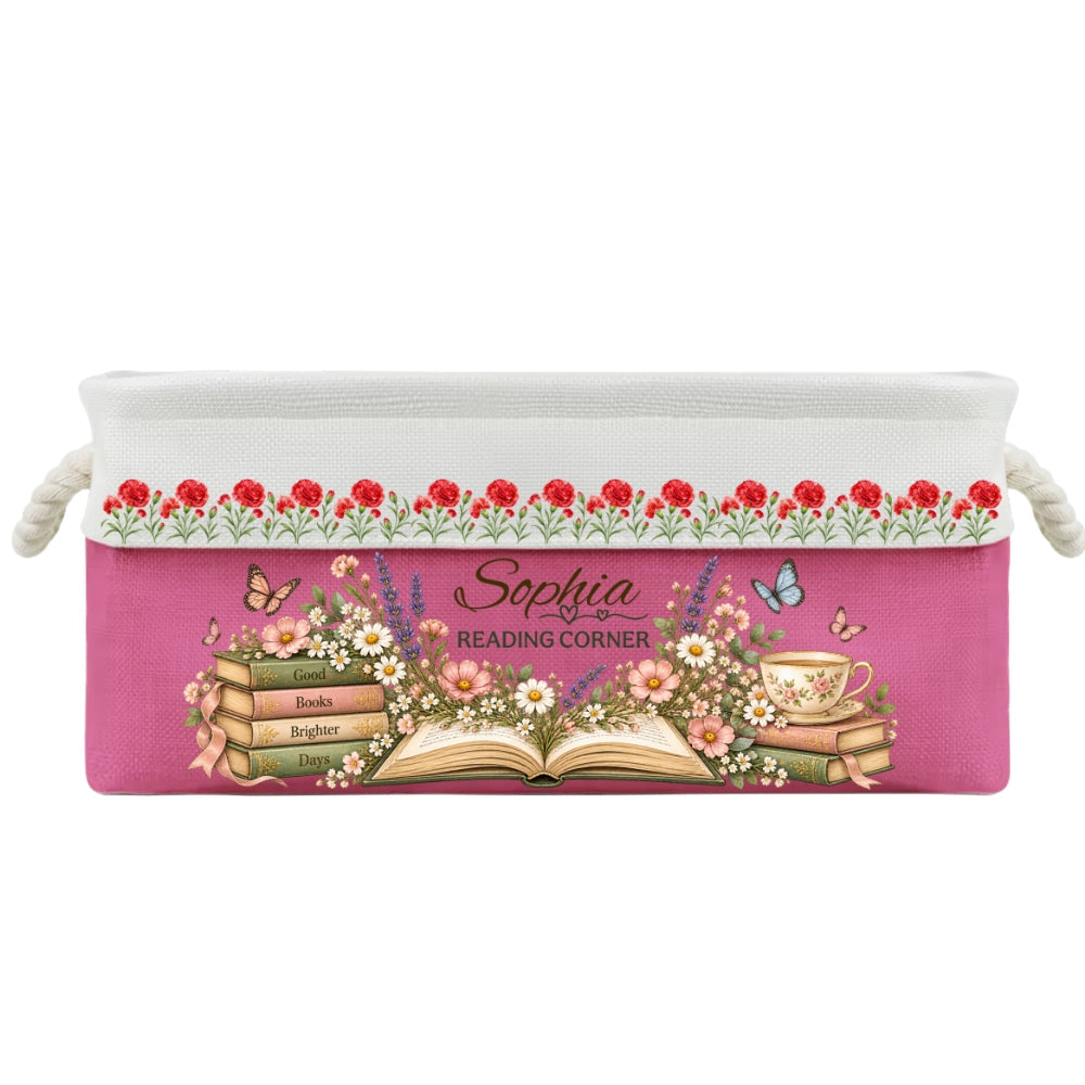 A Shelf Full Of Love - Personalized Storage Basket