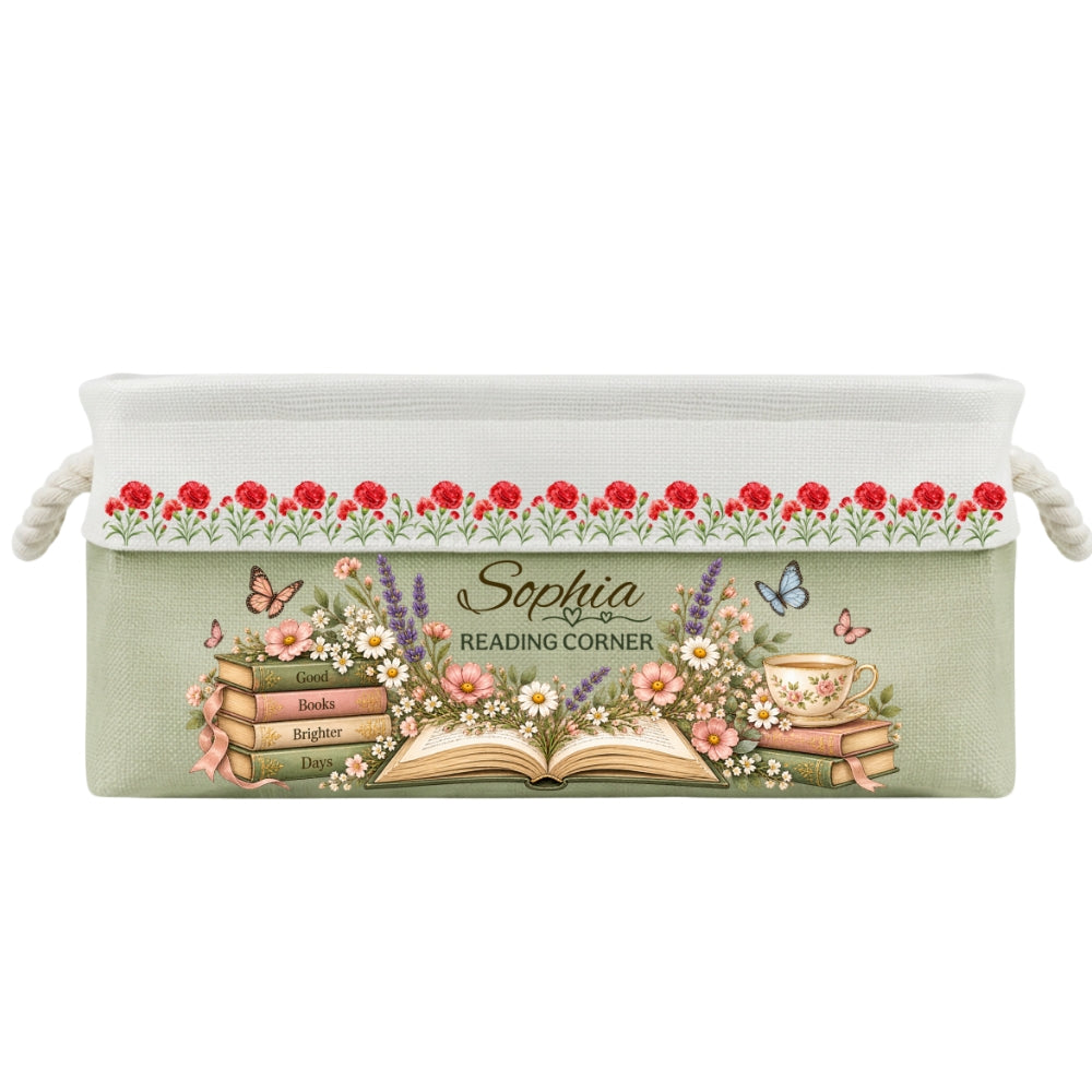 A Shelf Full Of Love - Personalized Storage Basket