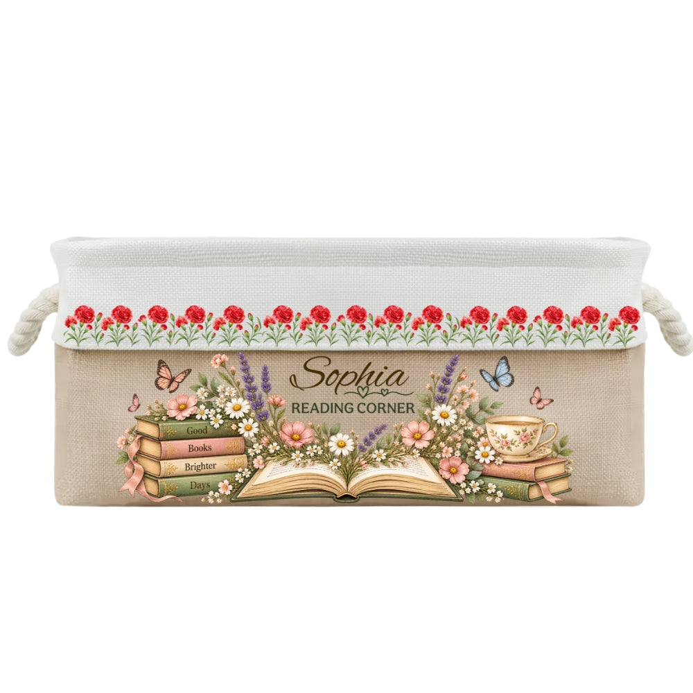 A Shelf Full Of Love - Personalized Storage Basket