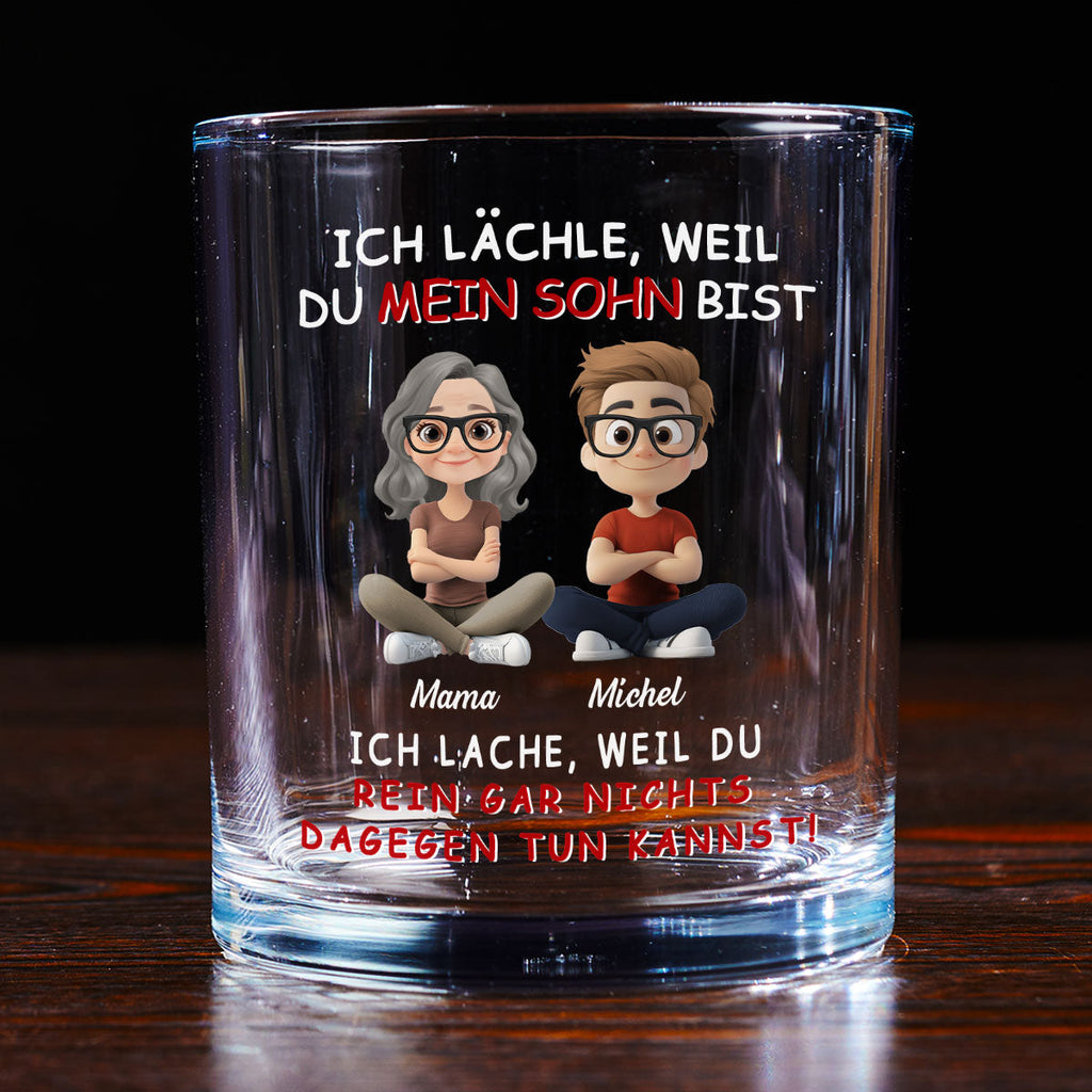 Für meinen Sohn – Personalisiertes Whiskyglas