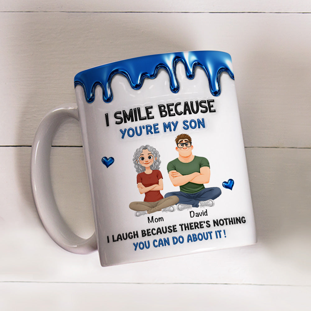 Custom Christmas & Birthday Keepsake Gift • A Bond Like No Other - Personalized 3D Inflated Effect Mug