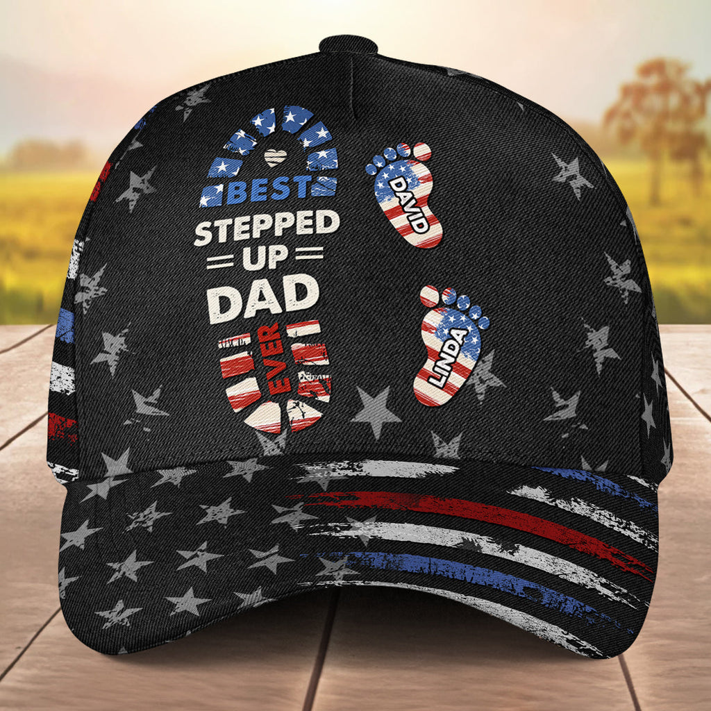 Best Bonus Dad Ever - Personalized Classic Cap