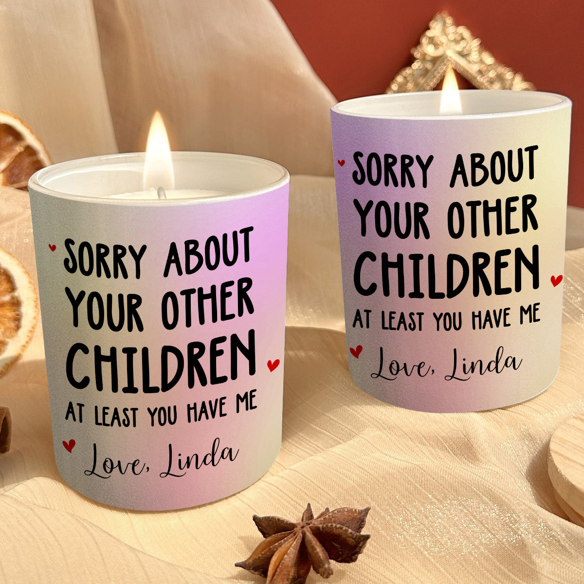 At Least - Personalized Candle