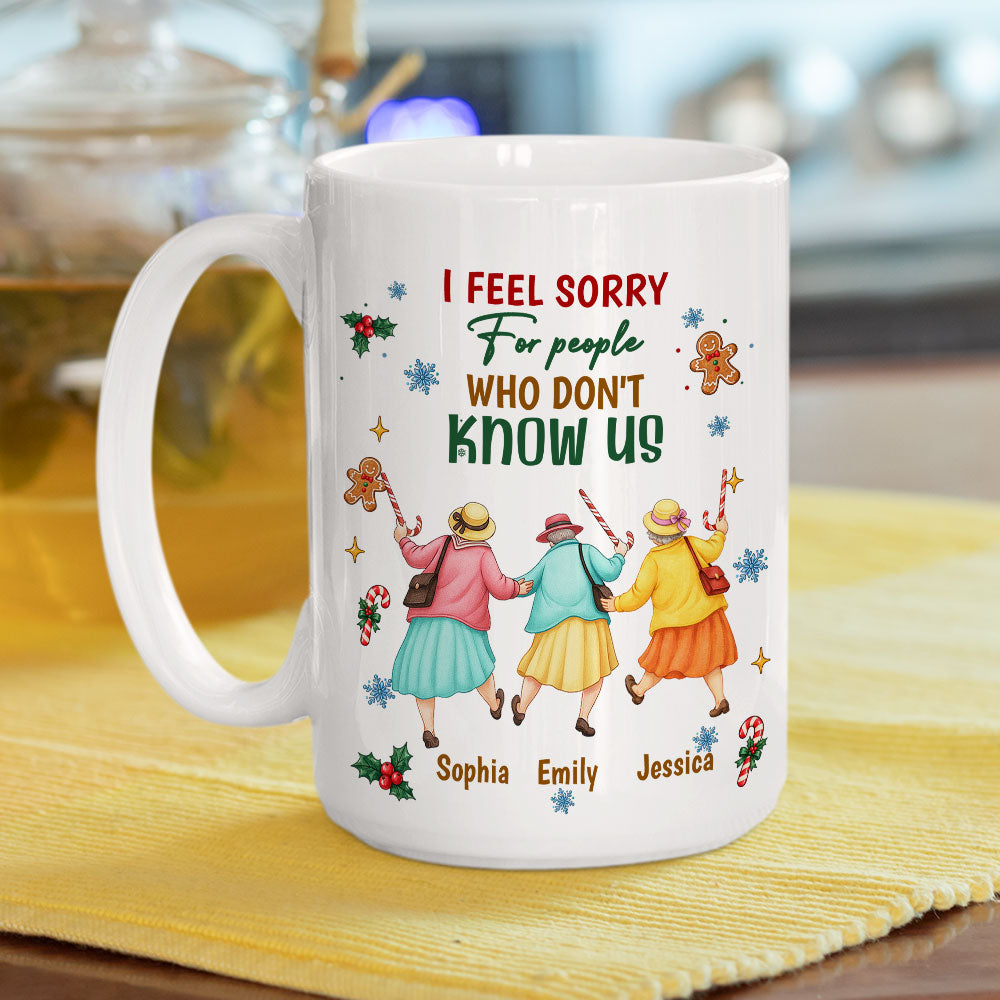 Custom Christmas & Birthday Gift for Brother & Sister • Besties For Life - Personalized Coffee Mug