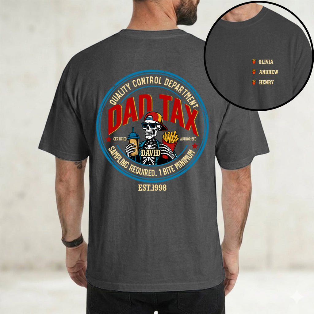 Custom Father's Day, Special Gift for Dad & Grandpa • Sampling Required - Personalized Shirt