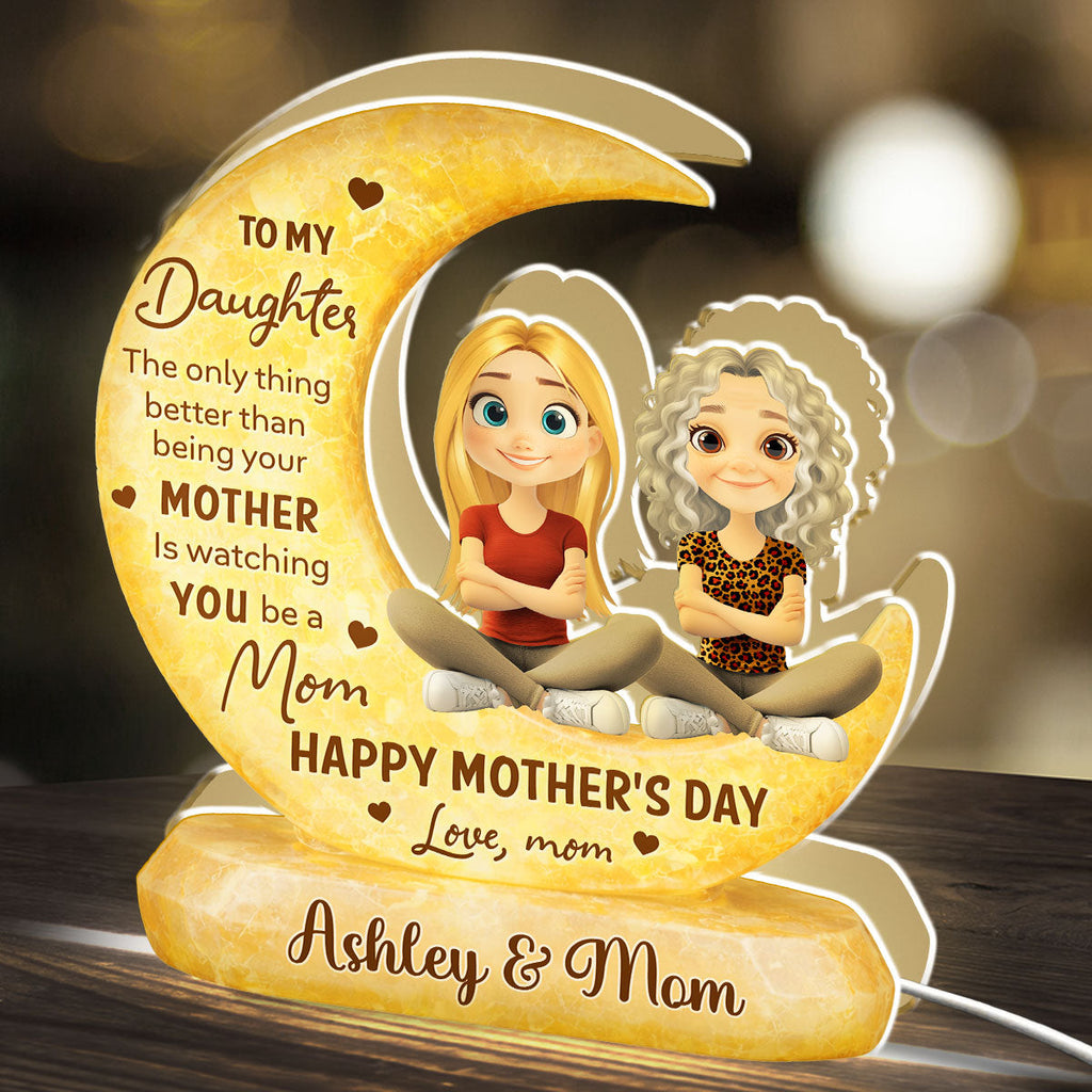 To My Daughter - Personalized Light Box