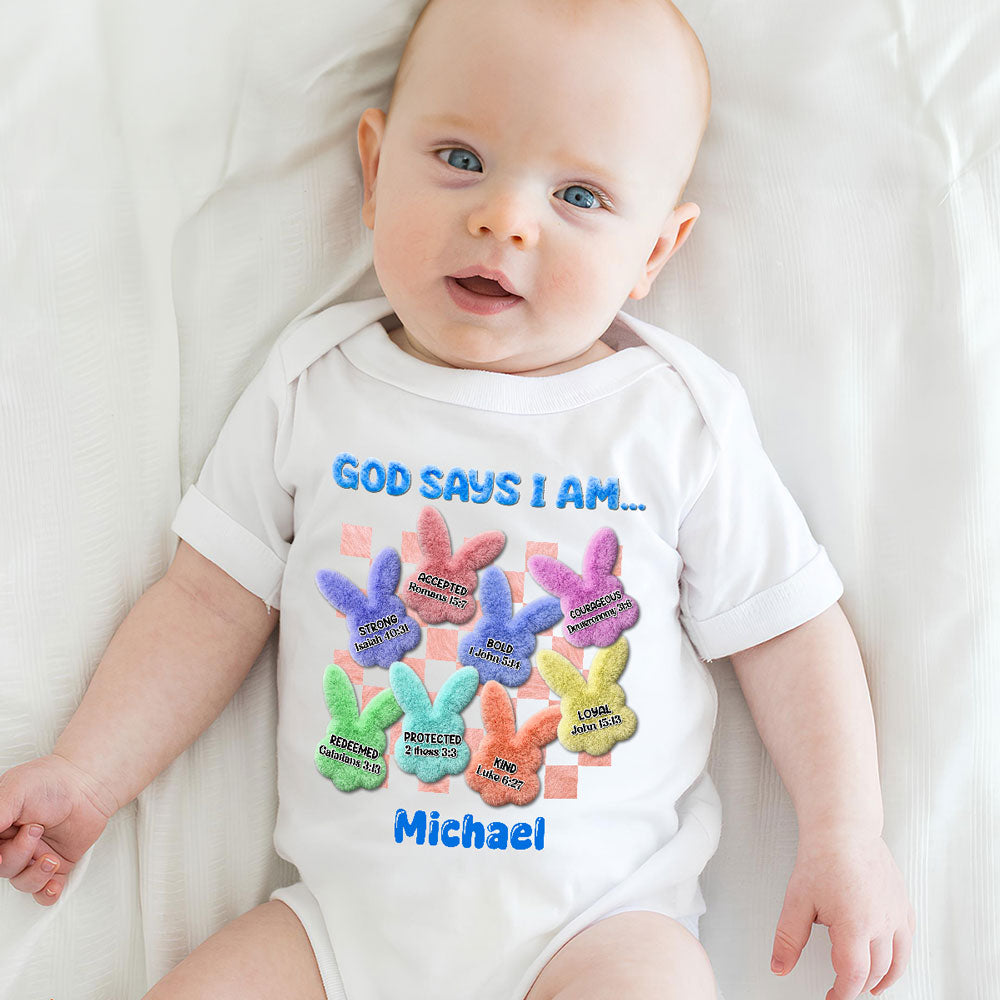 Easter Bible - Personalized Baby Onesie