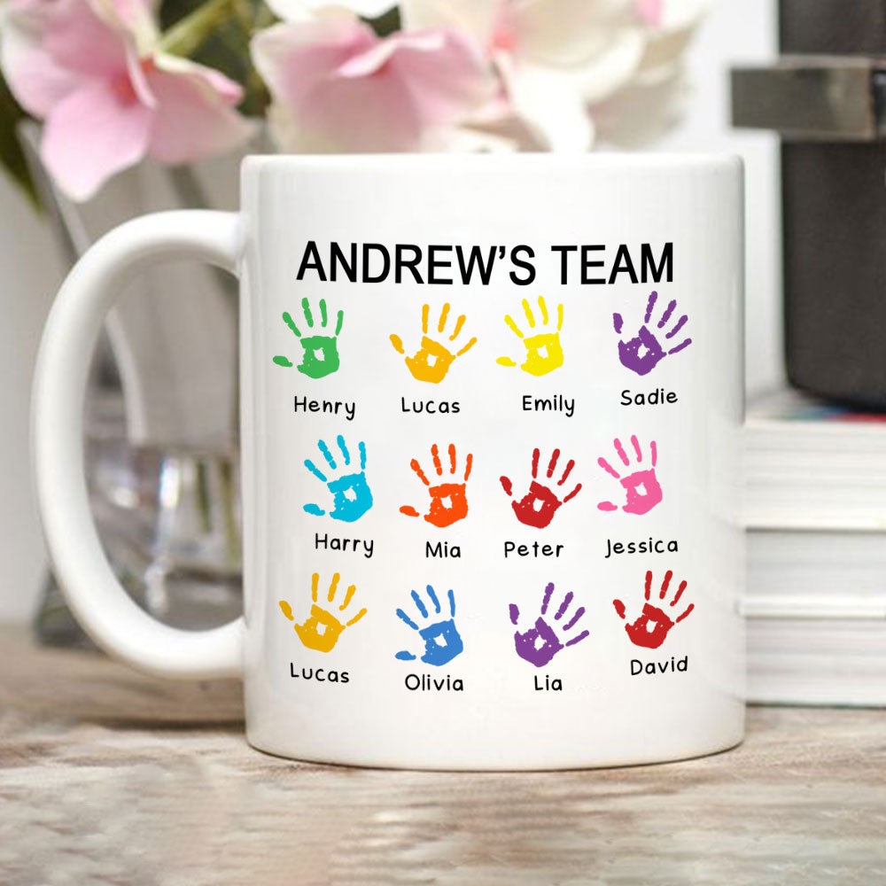 Custom Coworker, Christmas & Birthday Team Appreciation Gift • Team Spirit - Personalized Coffee Mug