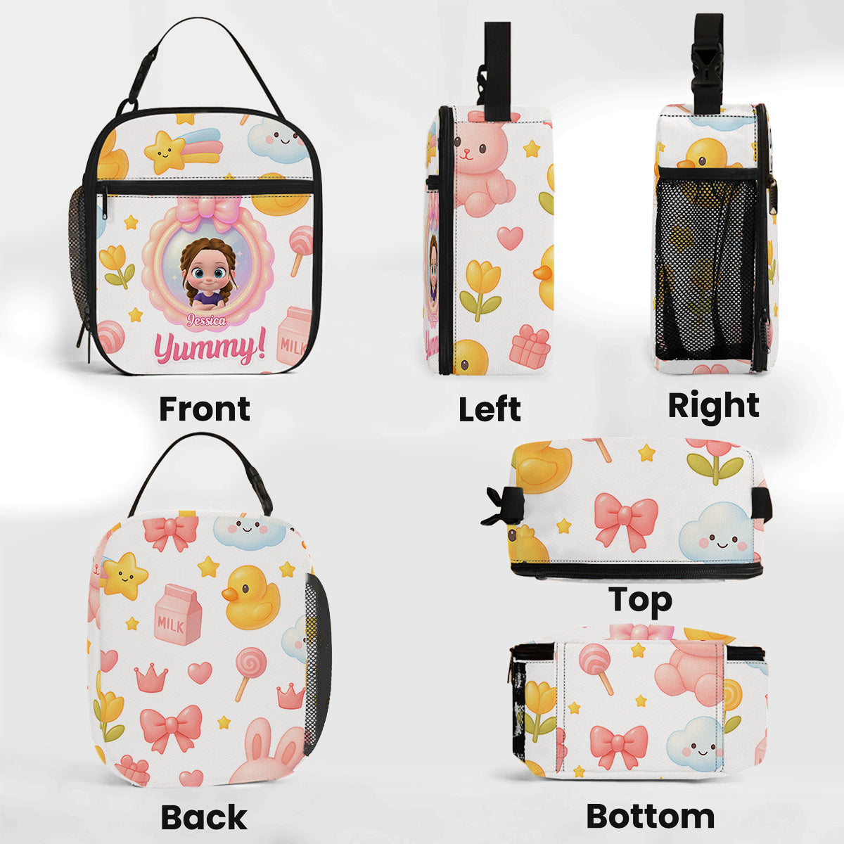 Yummy Lunch - Personalized Insulated Lunch Bag