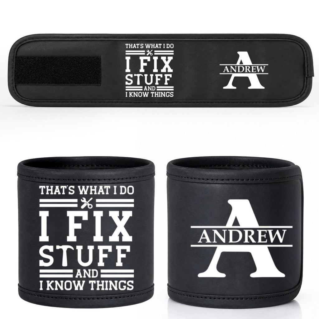 Vintage Monogram - Personalized Magnetic Tool Wristband