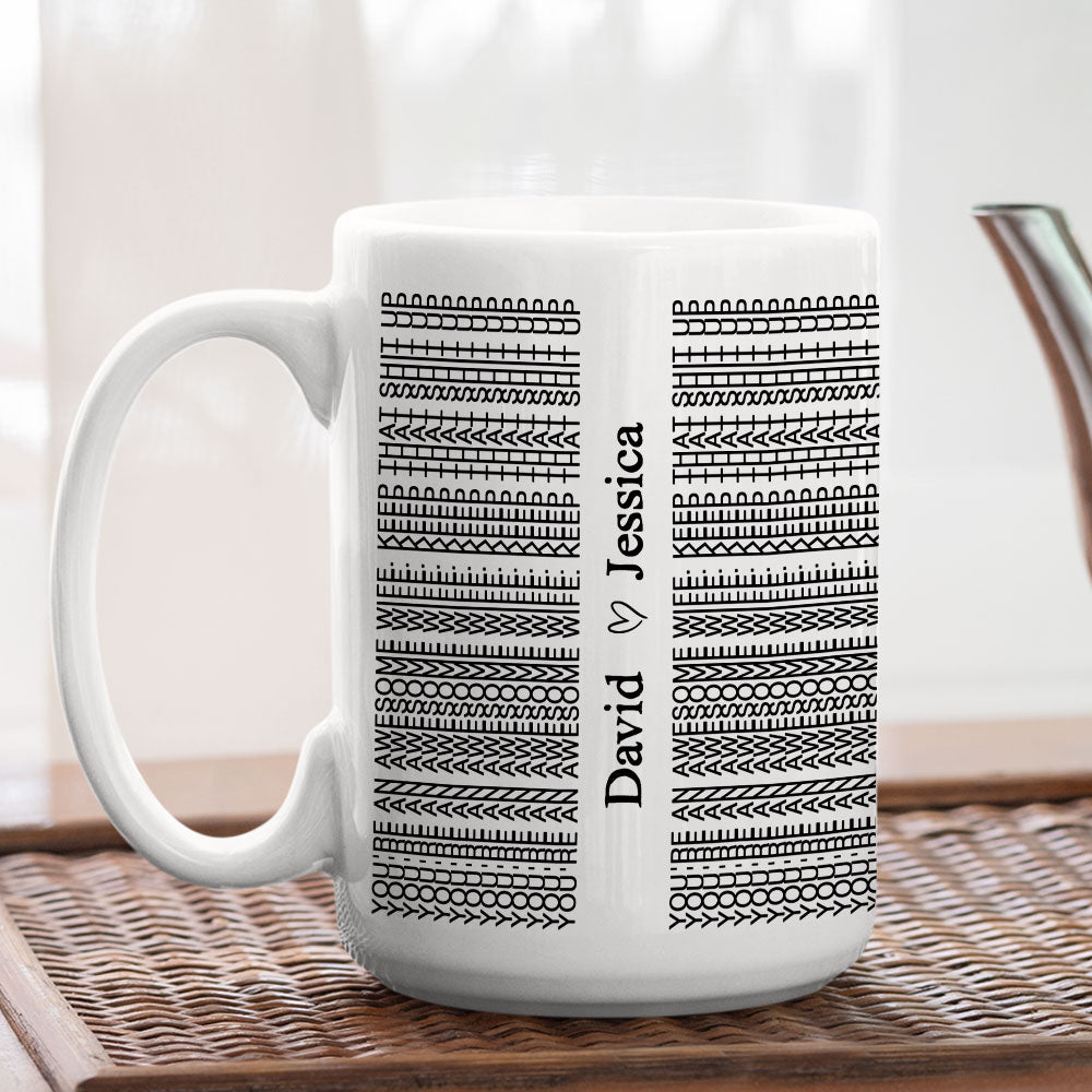 Custom Anniversary Keepsake Gifts For Couple • Best Wife Ever No Contest - Personalized Coffee Mug